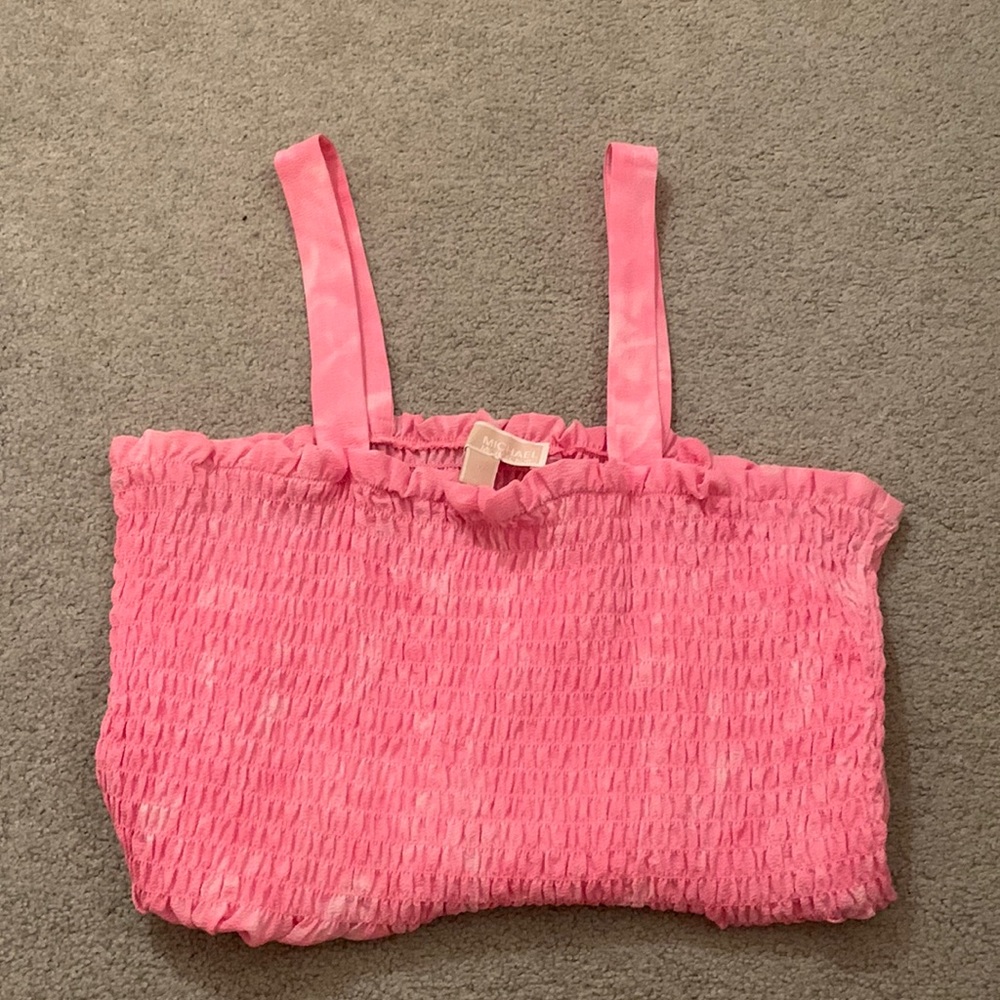 Hot pink tank top